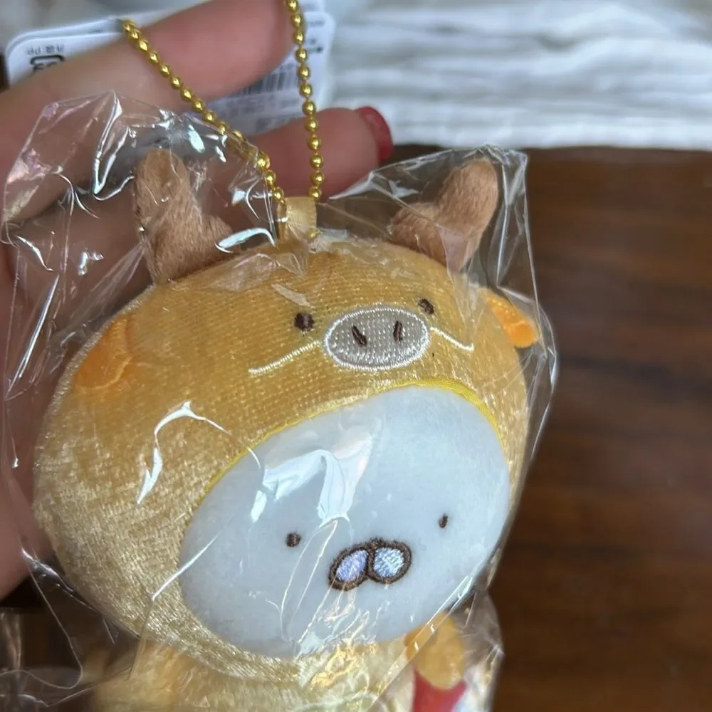 BTS BT21 Line Friends Dragon key chain figure NWT